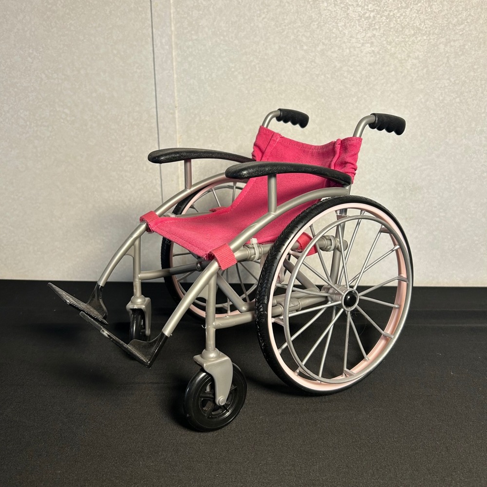 Our Generation "Heals on Wheels" foldable doll wheelchair for 18" AG Dolls